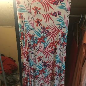 Hawaiian maxi skirt